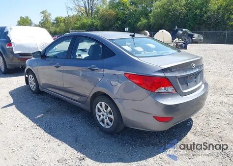 2014 Hyundai Accent Gls from USA, damaged, VIN KMHCT4AE7EU675653